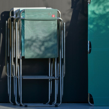 Preview: FIAM® Liegestuhl Dondolina Aluminium "Salbei"